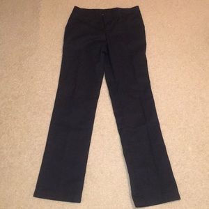 Black slacks